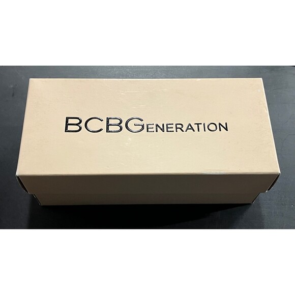 BCBGeneration Geremia Leather Calf Ballet Flats Gunmetal Size 6 - Picture 10 of 12